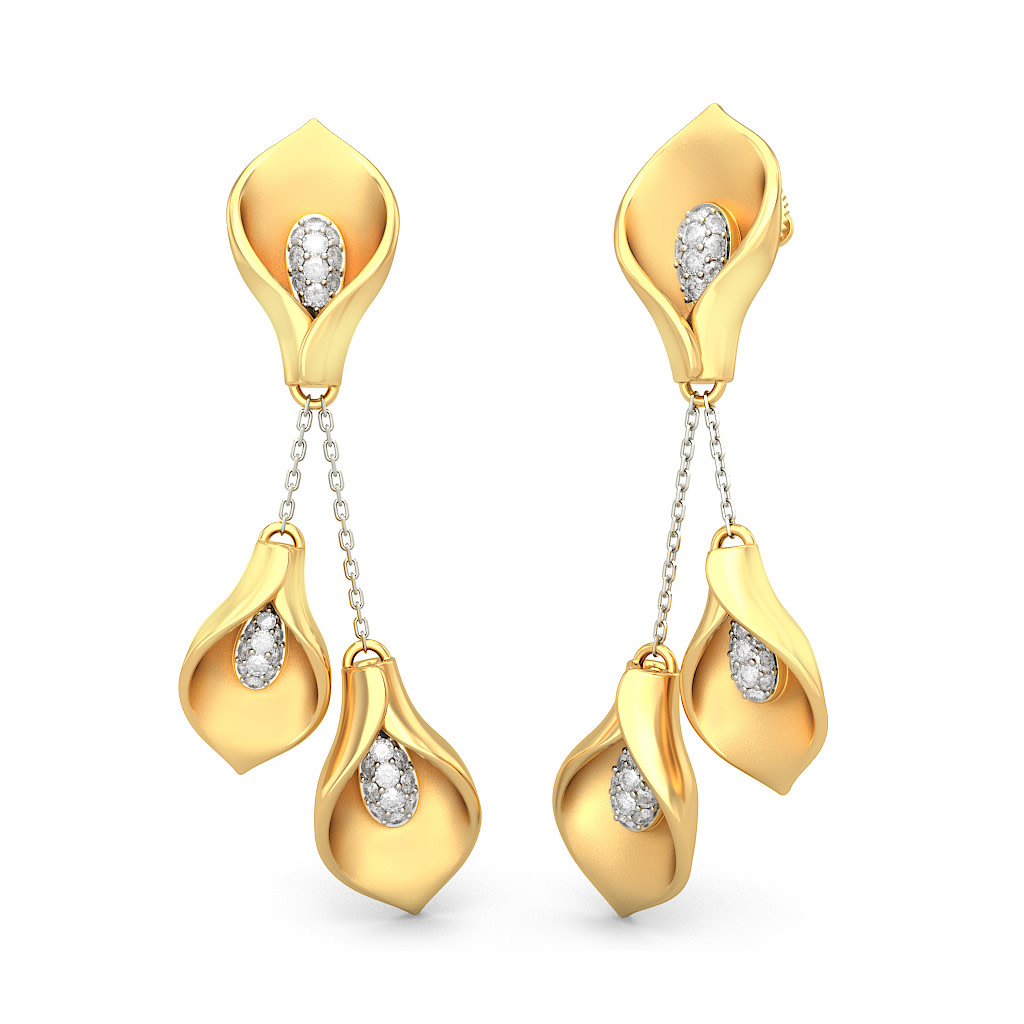 The Ambrosial Tulip Earrings