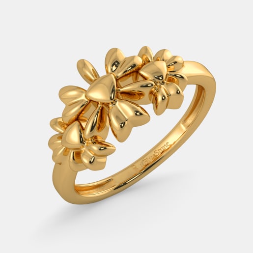 Buy 50+ Latest Plain Gold Ring Designs Online in India 2017 BlueStone